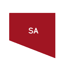 South Australia map